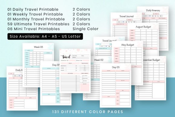 Travel Social Media and Printable Bundle - Social Canvas