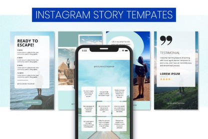 Travel Social Media and Printable Bundle - Social Canvas