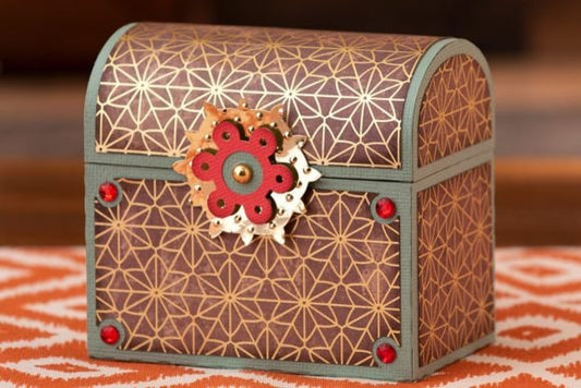 Treasure Trinket Box SVG – DIY Gift Box Cutting File for Cricut & Silhouette (MRR) - Social Canvas