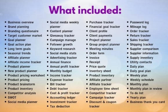 Ultimate Business Planner – Printable & Editable Canva Templates for Entrepreneurs - Social Canvas