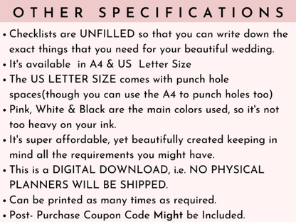 Printable Wedding Planner – Organized Wedding Binder for Brides-to-Be (MRR) - Social Canvas
