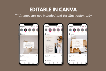 Women’s Business Social Media Templates – Editable Canva & PSD Kit (MRR) - Social Canvas