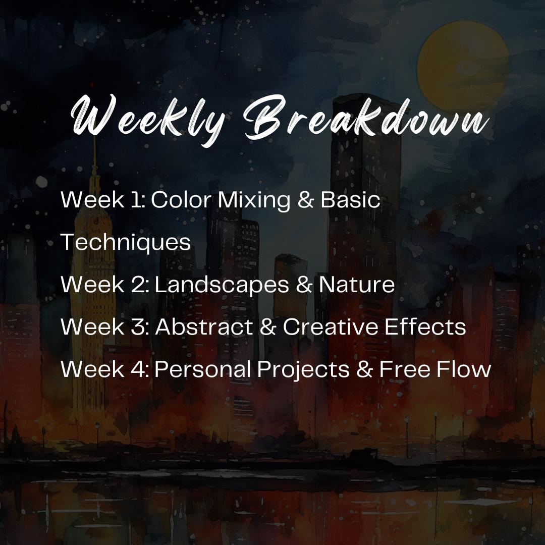 30-Day Watercolor Wonders Challenge – Unlock Your Artistic Potential! - Social Canvas