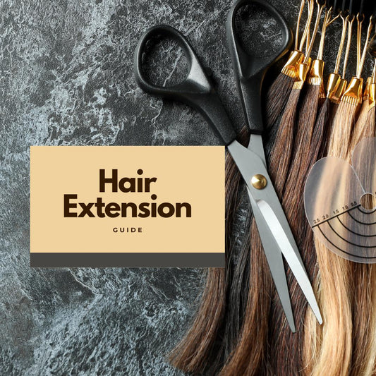 Hair Extension Care Guide | Maintain & Style Your Extensions Like a Pro | Digital Haircare Ebook - Social Canvas