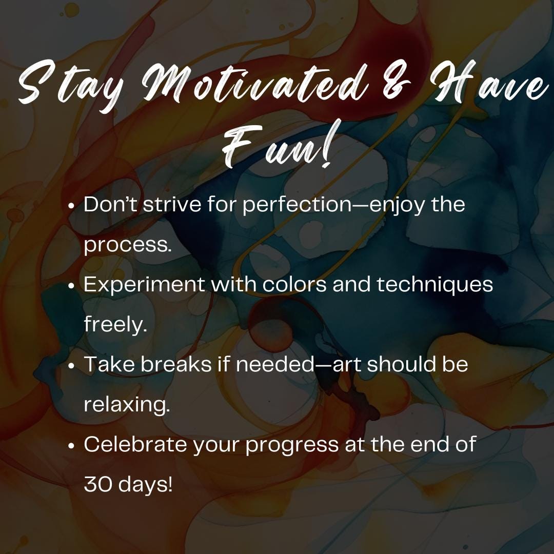 30-Day Watercolor Wonders Challenge – Unlock Your Artistic Potential! - Social Canvas