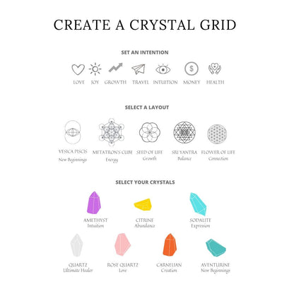 Crystal Planner Canva Template | Printable Crystal Journal | Energy Healing and Crystal Log | Spiritual and Chakra Tracker - Social Canvas