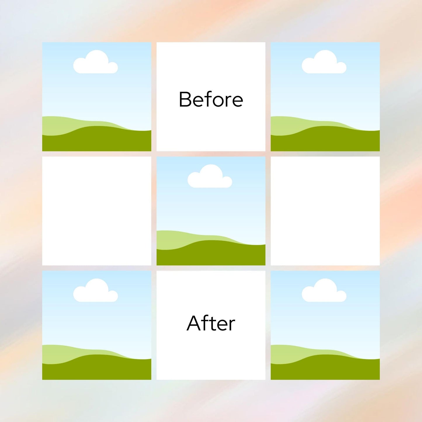 25 Instagram Before & After Templates | Editable Canva Templates | Social Media Comparison and Transformation Posts | Instant Download - Social Canvas