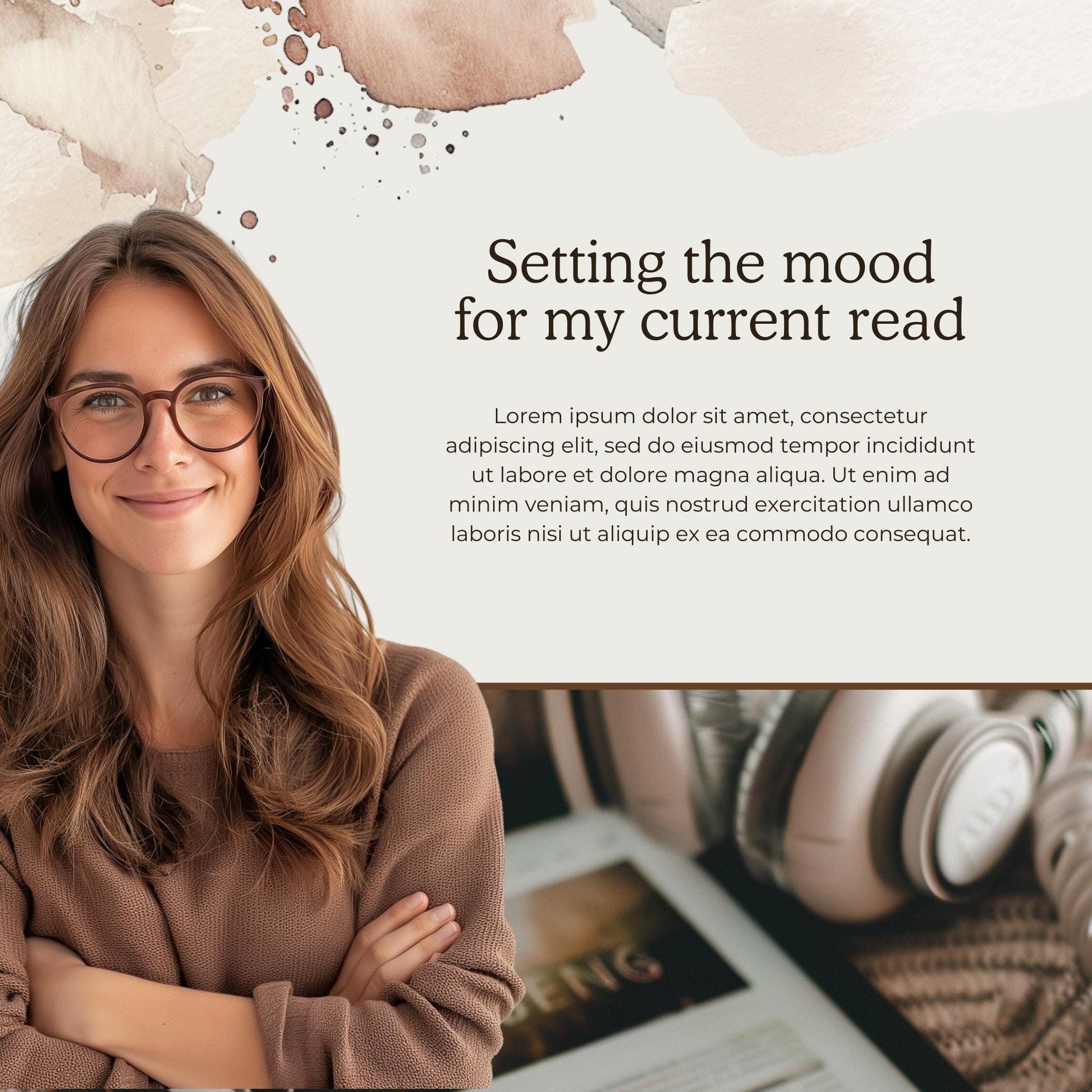 Bookstagram Canva Templates | Aesthetic Instagram Posts for Book Lovers & Reviewers | Includes  Novel Writing Planner - Social Canvas