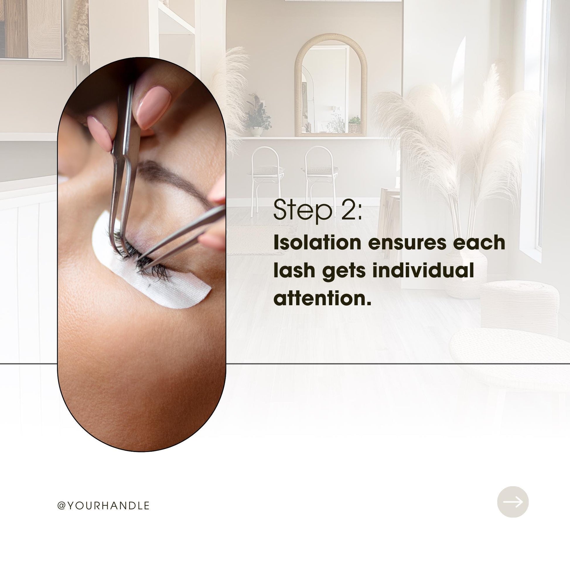 Lash Instagram Carousel Canva Templates | Lash Tech Marketing & Beauty Social Media Kit - Social Canvas