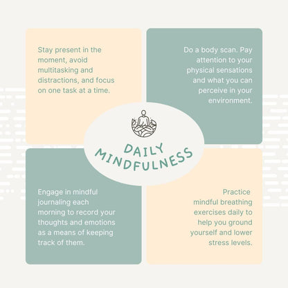 Mindfulness Templates | Social Media Planner and Analytics Guide | Wellness, Mental Health and Self-Care | Instagram, Pinterest and Facebook - Social Canvas