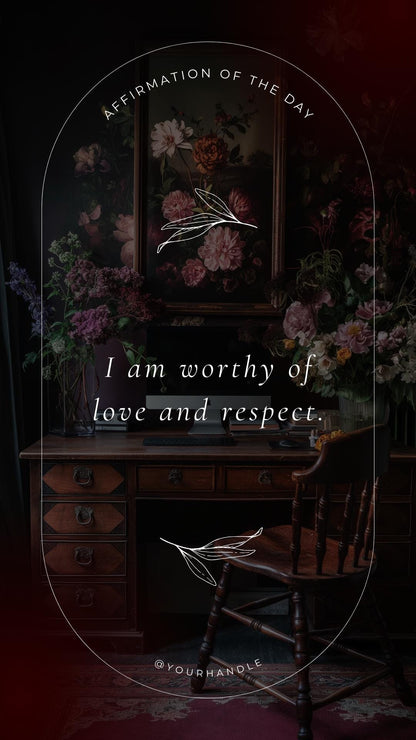 200 Mental Health Affirmation Stories Canva Templates | Aesthetic Mindfulness & Self-Care Instagram Kit - Social Canvas