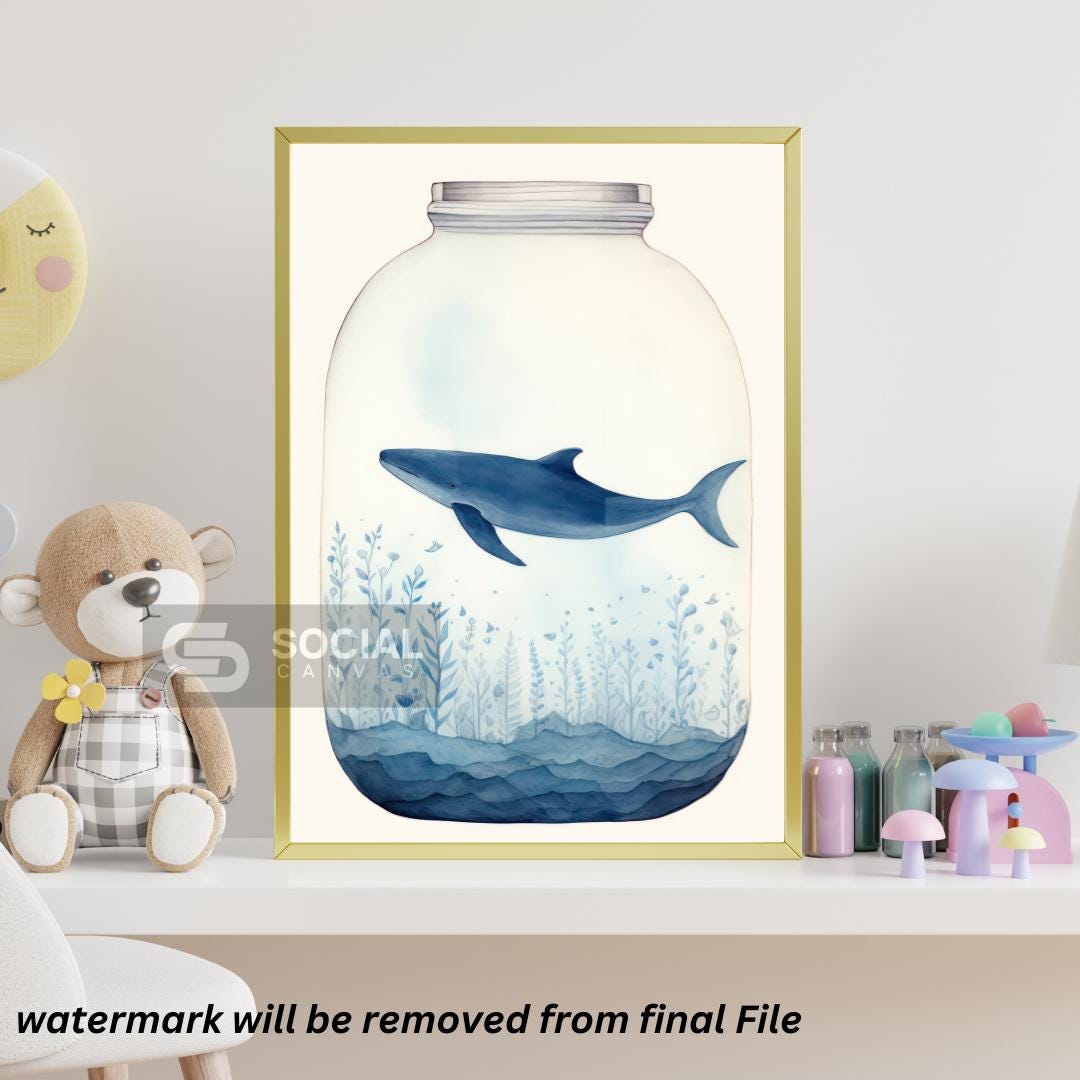 Whimsical Duck Illustration with Inspirational Quotes | Nursery Wall Art Print | 200 Beautifully Made Kids Wall Art Prints | - Social Canvas