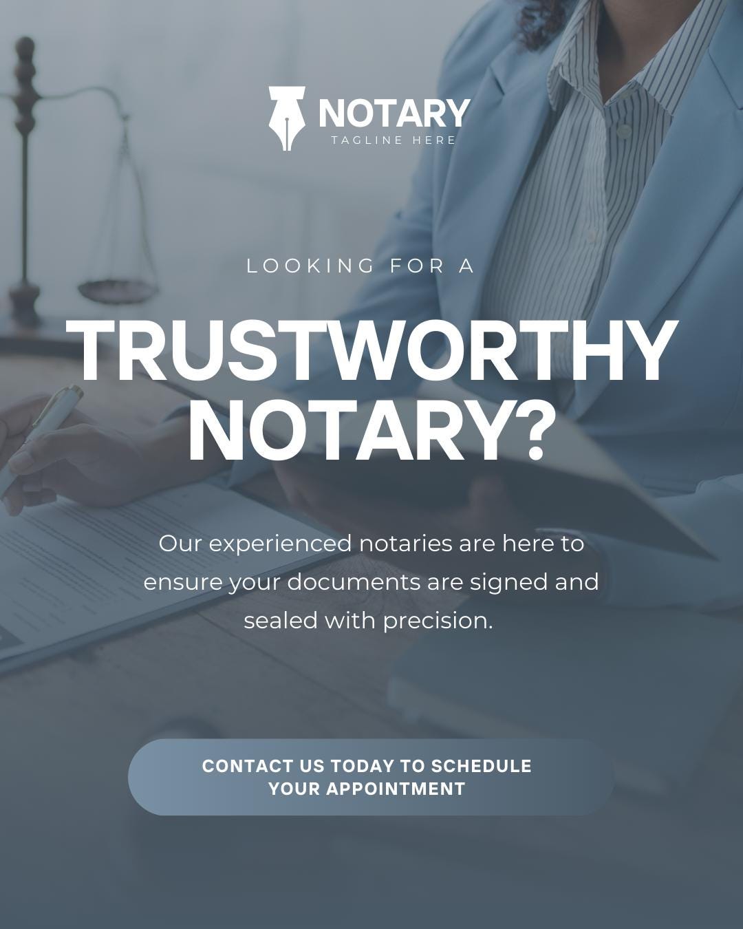 Notary Social Media Template Bundle | Canva Notary Marketing Kit | Social Media Planner and Analytics Guide - Social Canvas