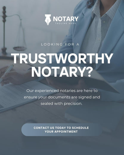 Notary Social Media Template Bundle | Canva Notary Marketing Kit | Social Media Planner and Analytics Guide - Social Canvas