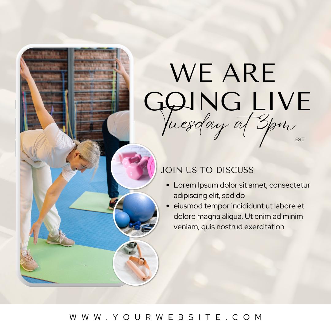 Fitness Social Media Canva Templates | Gym, Personal Trainer & Workout Marketing Kit | Social Media Planner, Analytics Guide - Social Canvas