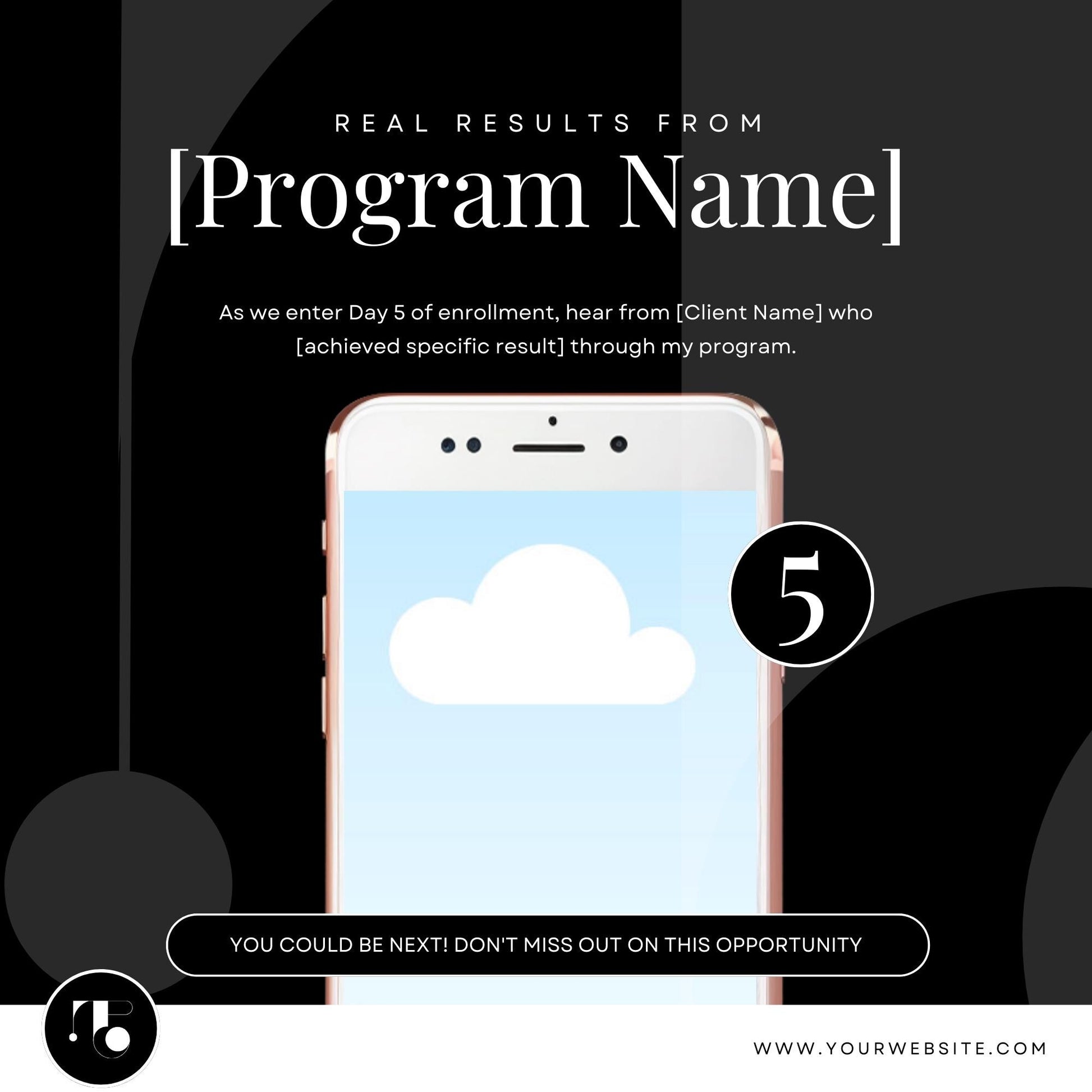 9 Instagram Countdown Templates | Editable Canva Templates | Social Media Launch, Webinar & Program Promotion | Instant Download - Social Canvas