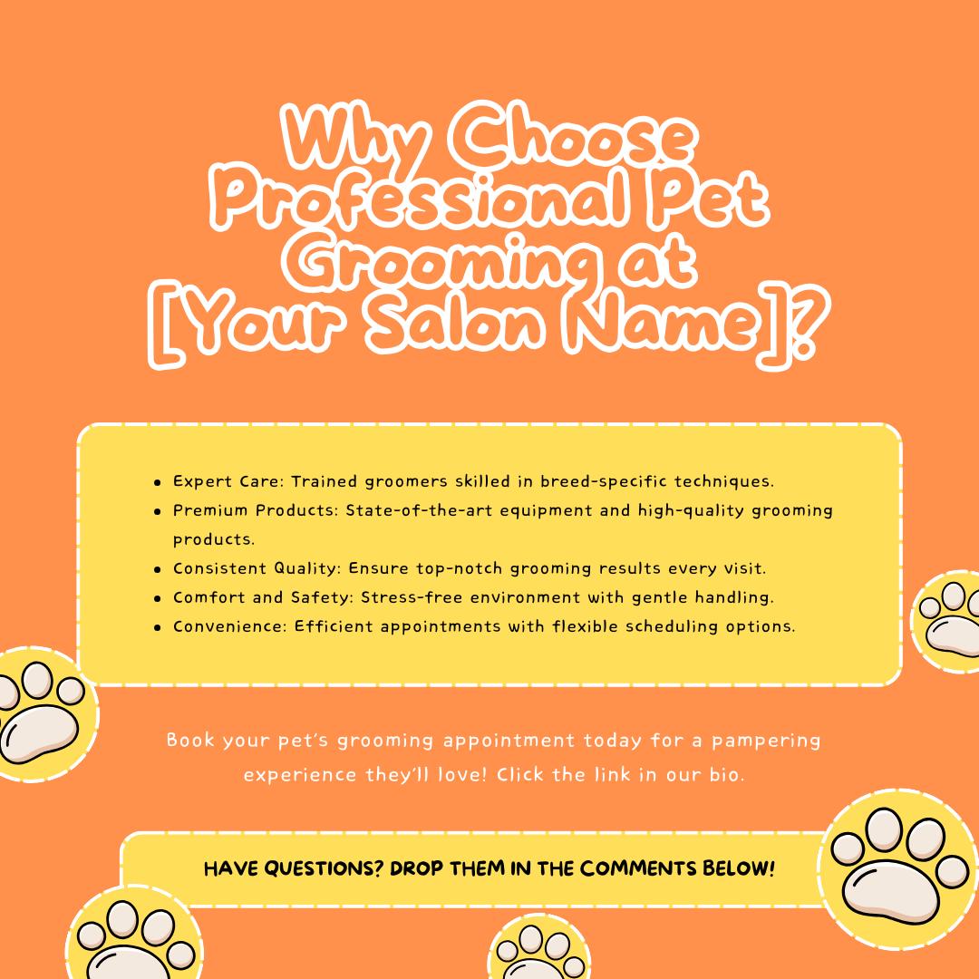 30 Pet Grooming Templates | Pet Care, Dog Grooming | Salon Marketing | Social Media Planner, Analytics Guide | 800 Faceless Videos - Social Canvas