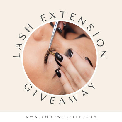 Lash Tech Social Media Canva Templates | Beauty Salon & Eyelash Extension | Social Media Planner, Analytics Guide | 800 Faceless Videos - Social Canvas