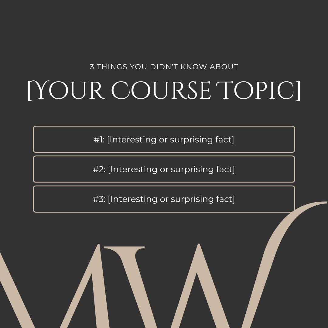 29 Course Creator Social Media Templates | Editable Canva Templates | Online Course Marketing, Coaching and Education Content - Social Canvas