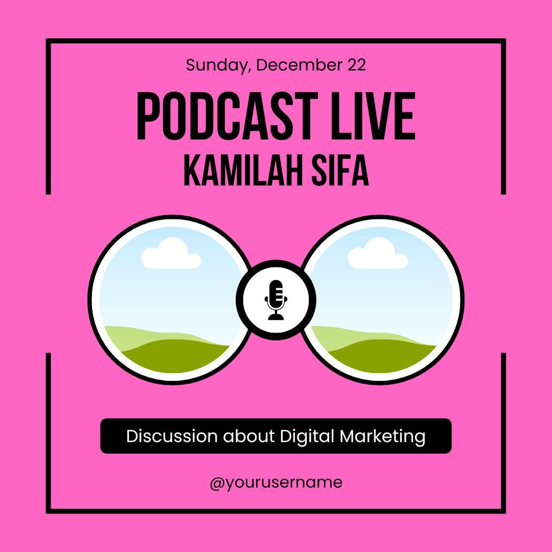 Podcast Canva Template | Social Media Podcast Graphics | Episode Announcements and Promotional Posts | Editable and Customizable - Social Canvas