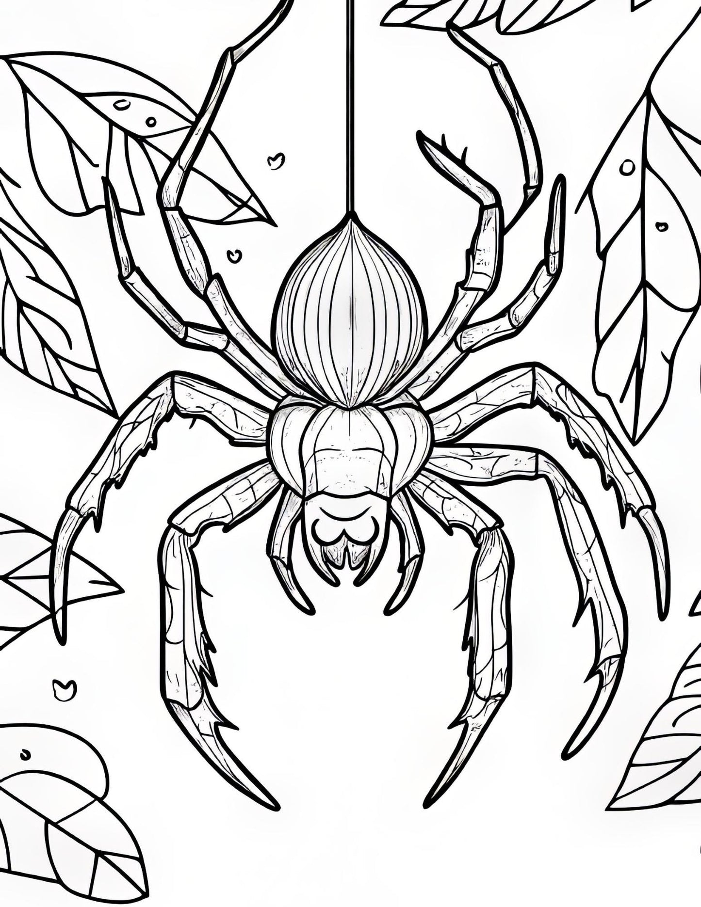 Autumn Animals Coloring Book | 25-Page Canva Template with Woodland Wildlife Designs | Fall-Themed Coloring Pages for All Ages - Social Canvas