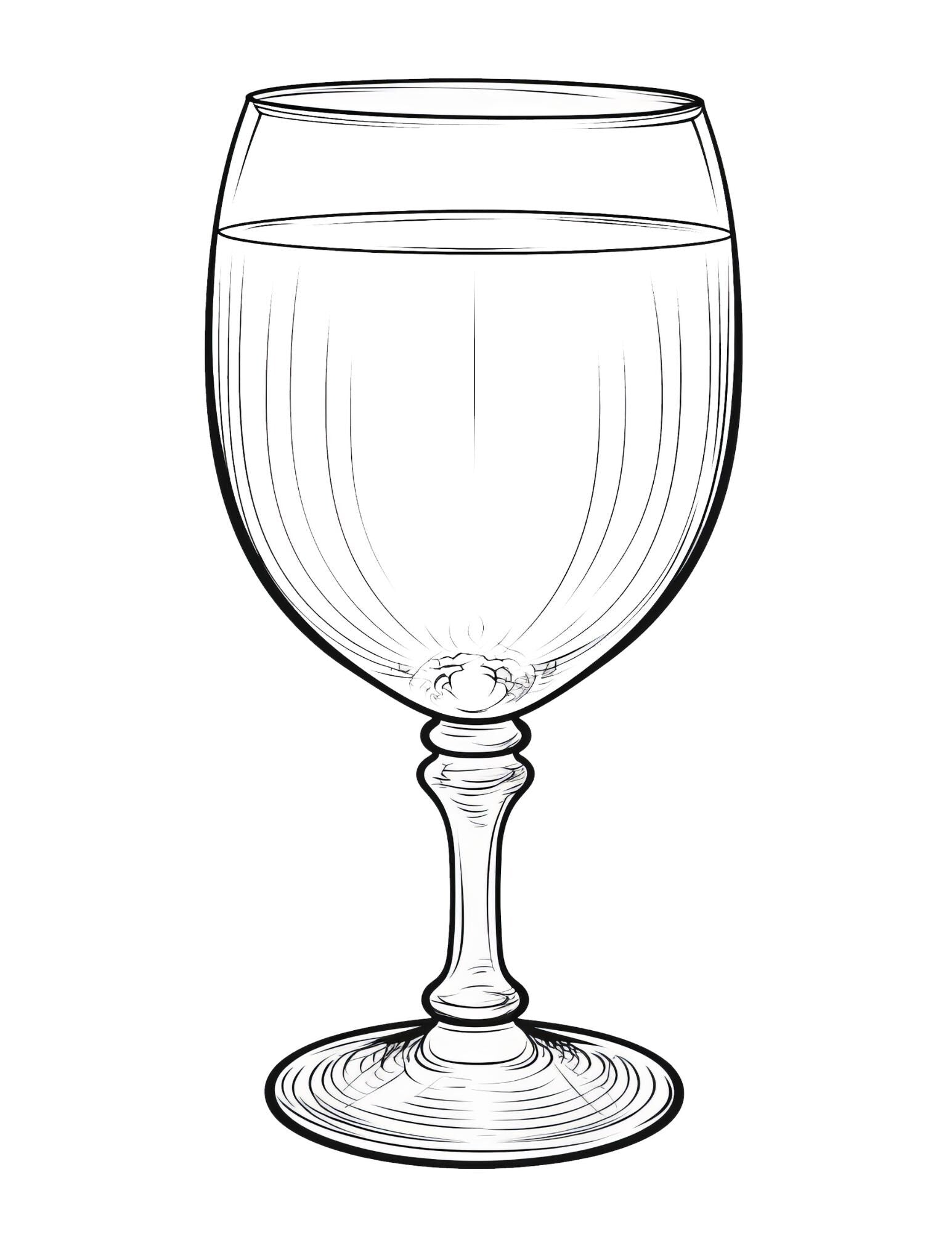 Cocktail Coloring Book | 25-Page Canva Template with Stylish Drink Designs | Fun Cocktail-Themed Coloring Pages for Adults - Social Canvas