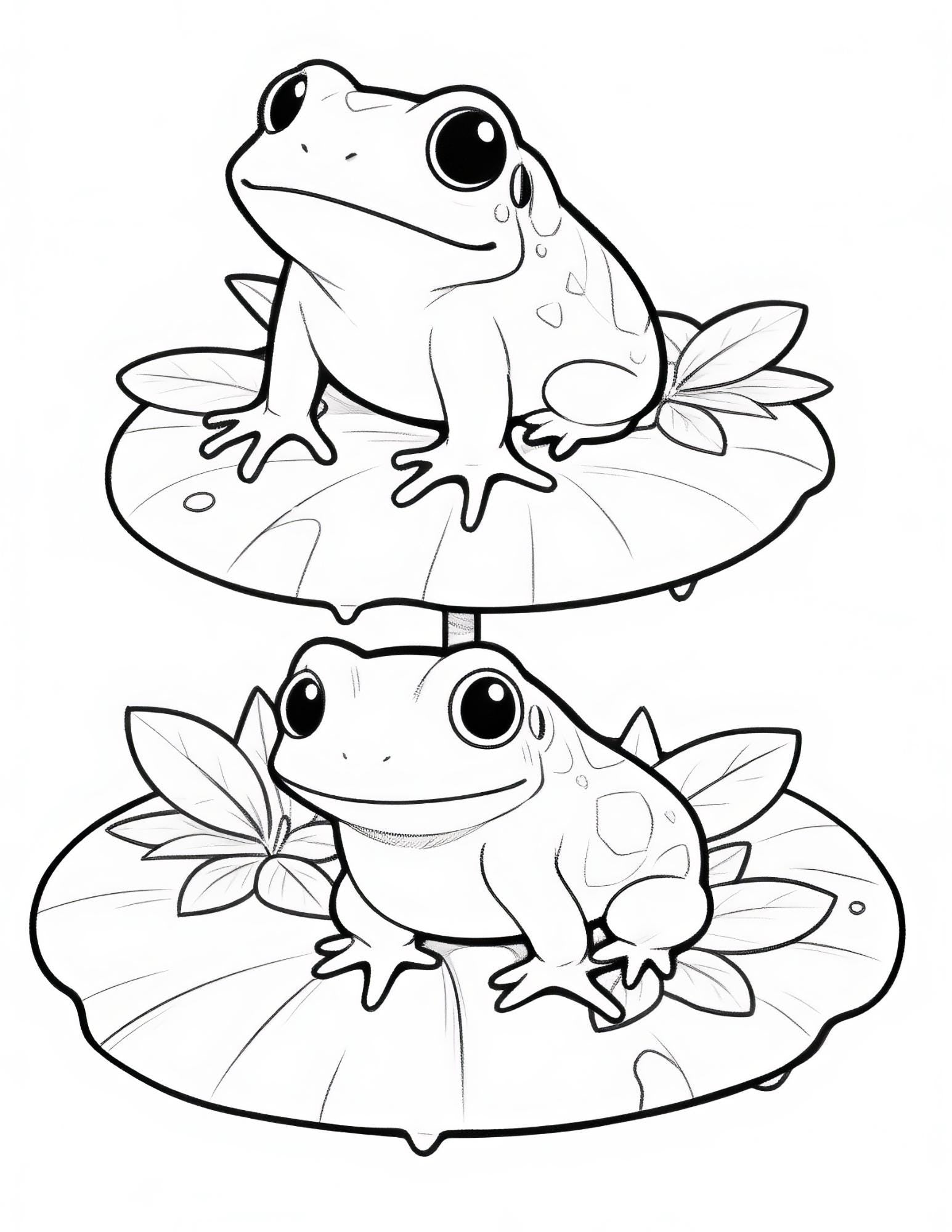 Cozy Animal Coloring Book | 25-Page Canva Template for Kids & Adults | Adorable Animal-Themed Coloring Pages | Digital Download - Social Canvas