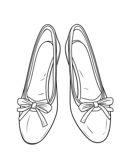 Footwear Coloring Book | 25-Page Canva Template Featuring Stylish Shoe Designs | Fun Coloring Pages for Fashion Lovers | Digital Download - Social Canvas