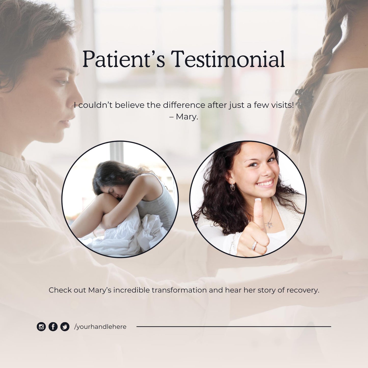 60 Chiropractor Social Media Templates | Editable Canva Templates | Chiropractic Care, Wellness and Health Marketing | Instant Download - Social Canvas