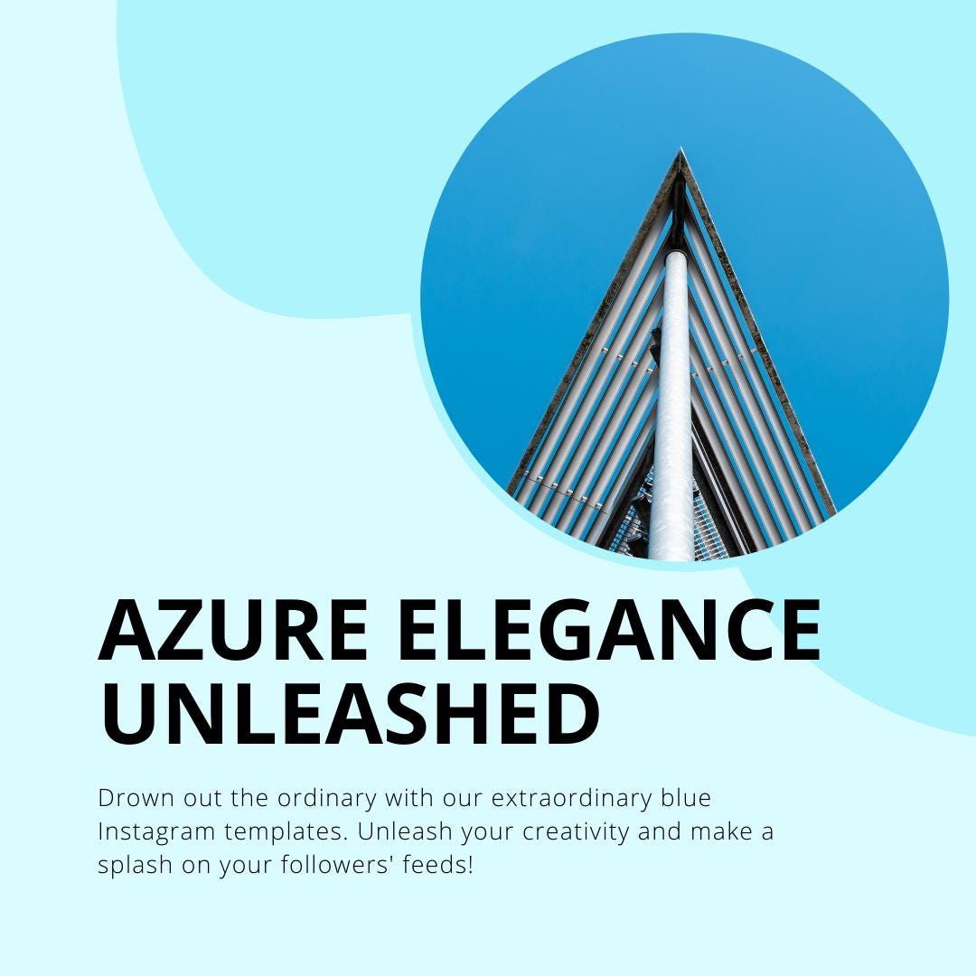 100 Blue Pinterest Templates | Aesthetic Pin Designs | Editable Pinterest Graphics | Media Planner, Analytics Guide | 800 Faceless Videos - Social Canvas