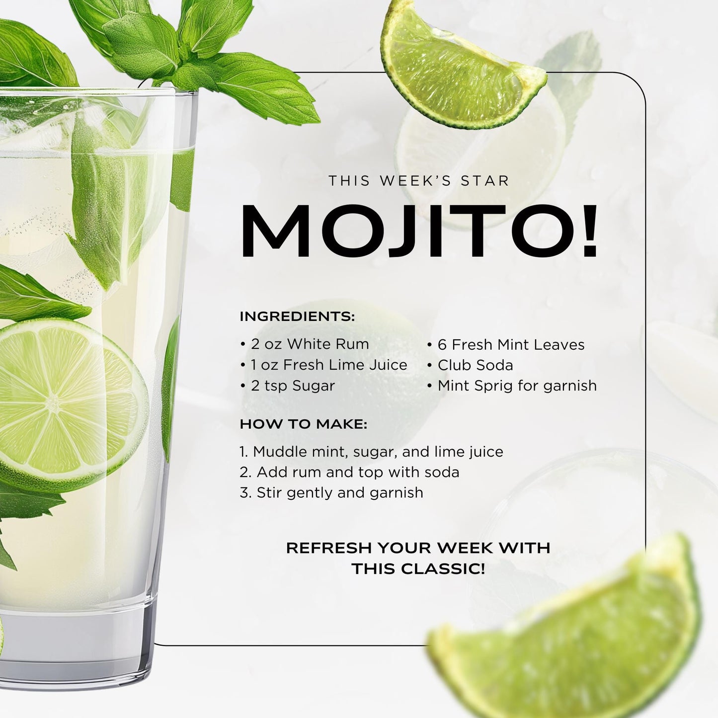 30 Bar Social Media Templates | Editable Canva Templates | Cocktail Menus, Happy Hour & Event Promotions | Instant Download - Social Canvas