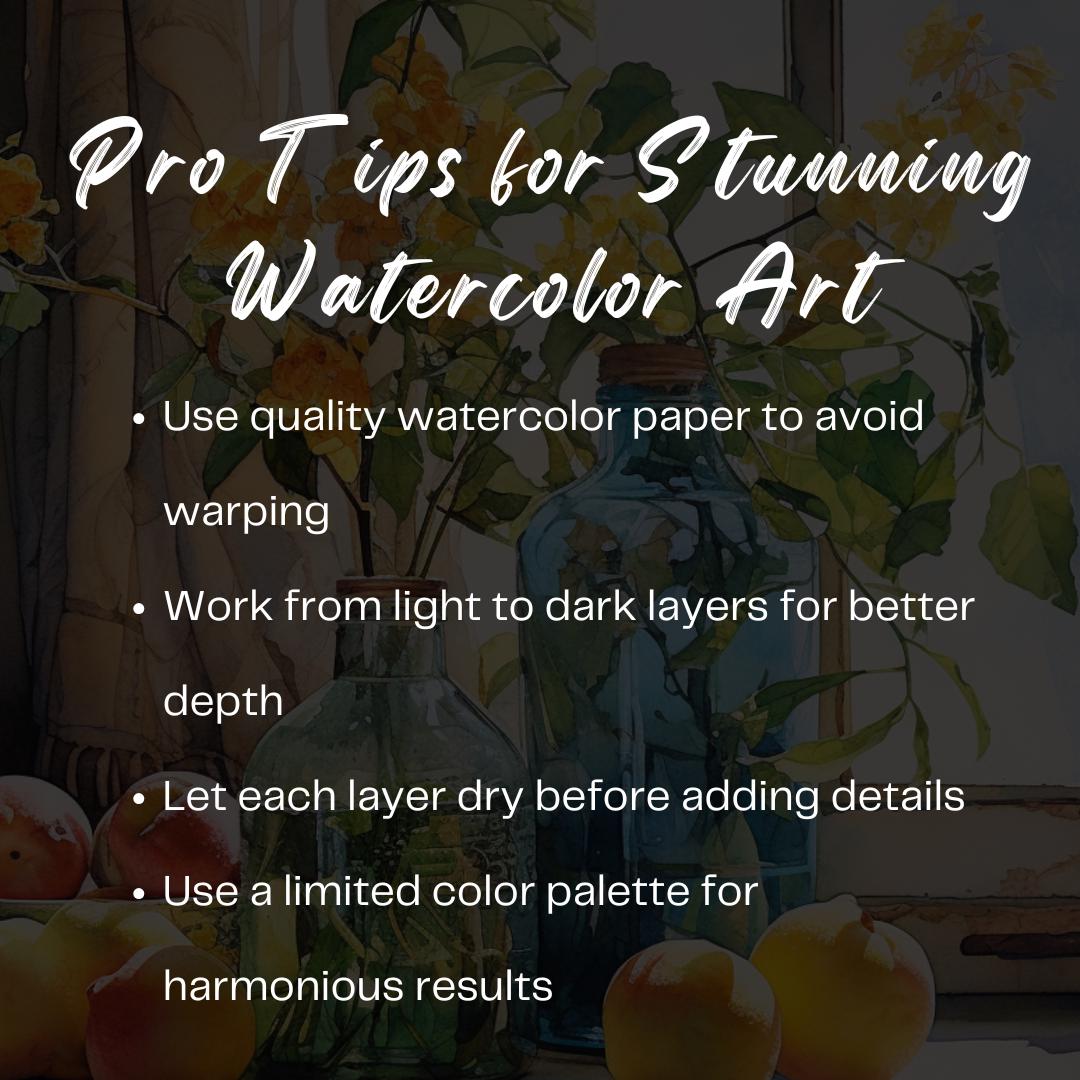 30-Day Watercolor Wonders Challenge – Unlock Your Artistic Potential! - Social Canvas