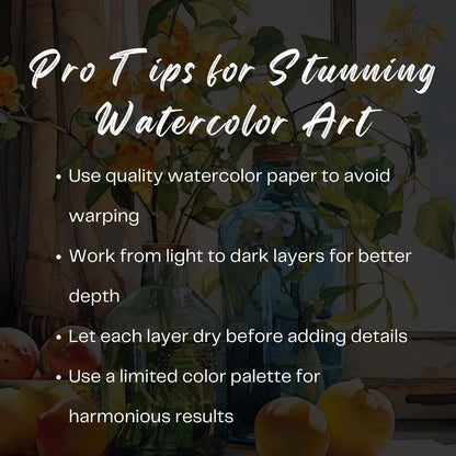 30-Day Watercolor Wonders Challenge – Unlock Your Artistic Potential! - Social Canvas