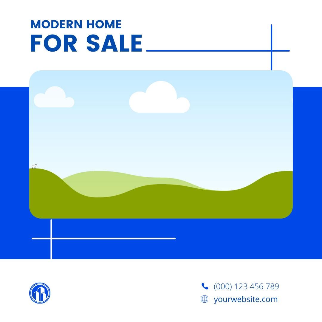 60 Real Estate | Just Listed, For Sale and Open House Graphics | Social Media Planner, Analytics Guide | 800 Faceless Videos - Social Canvas