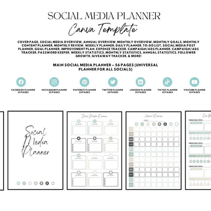 30 Chemical Peel Social Media Templates | Skincare Marketing Canva Pack for Estheticians & Med Spas | Social Media Planner, Analytics Guide - Social Canvas