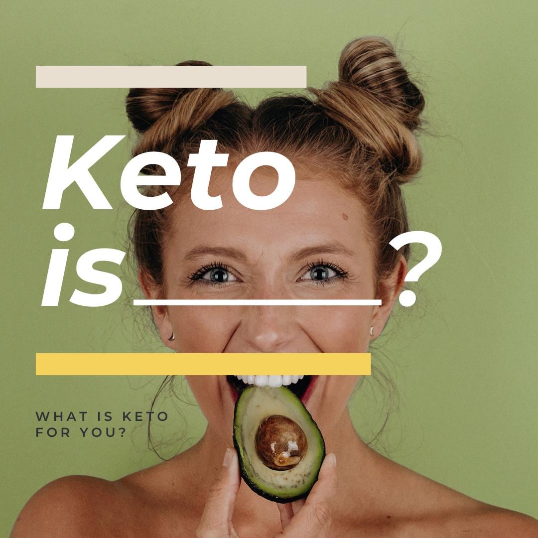 Keto Fitness Instagram Templates | Social Media Planner and Analytics Guide | Health and Wellness | Keto Diet and Nutrition Posts - Social Canvas
