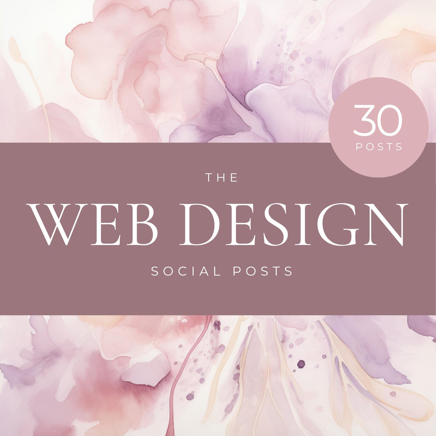 Web Design Social Media Canva Templates | Digital Agency Marketing Kit for Web Designers & Freelancers - Social Canvas