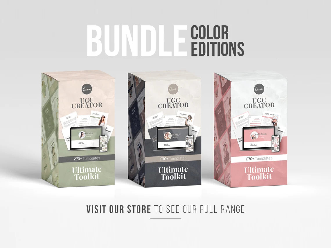 The Complete UGC Creator Toolkit – Portfolio, Contracts & Media Kit to Win High-Paying Collabs