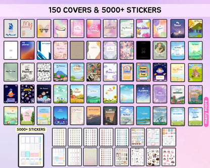 All-in-One Digital Planner – Hyperlinked PDF for GoodNotes, iPad & Tablet Planning - Social Canvas