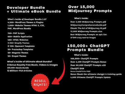 60 Million Digital Products Bundle Ideal for Passive Income, Millions of DFY Content, Featuring Private Label Rights & Master Resell Rights (MRR) (PLR) - Social Canvas