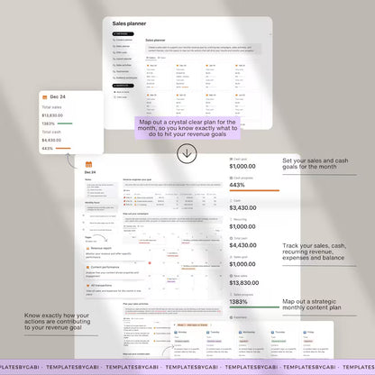 Business Planner – Your All-in-One Notion System for Growth & Clarity
