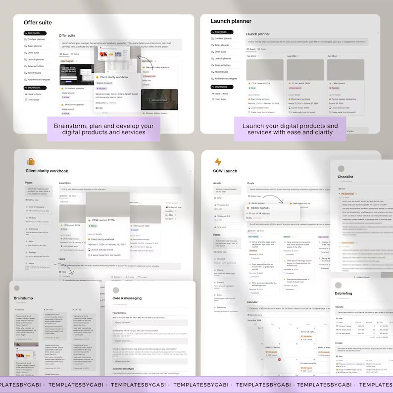 Business Planner – Your All-in-One Notion System for Growth & Clarity