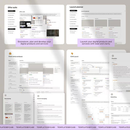 Business Planner – Your All-in-One Notion System for Growth & Clarity