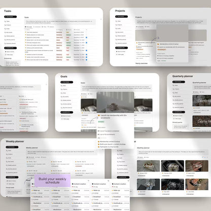 Business Planner – Your All-in-One Notion System for Growth & Clarity