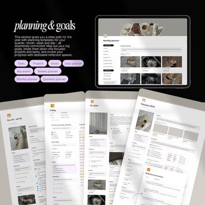 Business Planner – Your All-in-One Notion System for Growth & Clarity