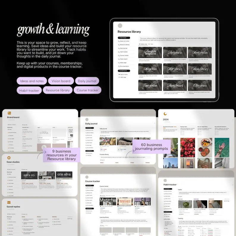 Business Planner – Your All-in-One Notion System for Growth & Clarity