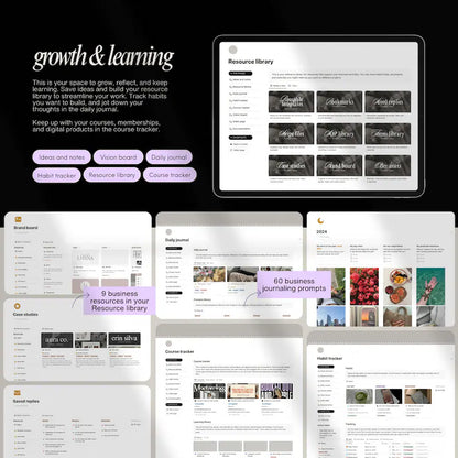 Business Planner – Your All-in-One Notion System for Growth & Clarity