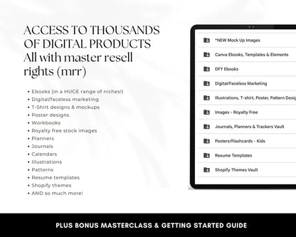 The Ultimate Digital Product Vault: 10,000+ Resell-Ready Assets to Start & Scale Your Online Business