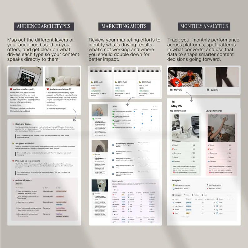 The Ultimate Notion Content & Marketing HQ — For Coaches, Creators & Online Entrepreneurs