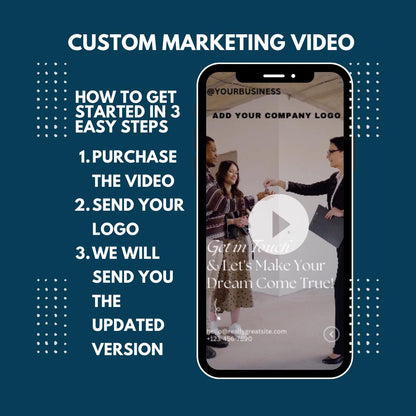 Realtor Promo Video | Custom-Made For You | 30-Second Real Estate Marketing Video | Instagram | Facebook | TikTok | YouTube
